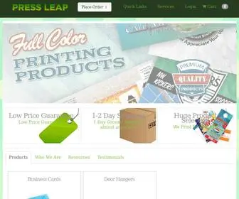 Pressleap.com(Press Leap) Screenshot
