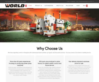 Pressmachine-World.com(World Press Machine) Screenshot