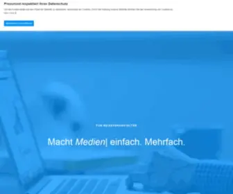 Pressmind.de(Pressmind®) Screenshot