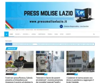 Pressmoliselazio.it(Registr) Screenshot