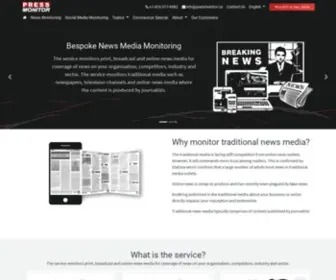 Pressmonitor.ca(Home Press Monitor) Screenshot