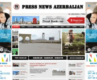 Pressnews.az(Səhİfə) Screenshot