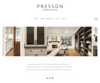 Pressoninteriordesign.com(Presson Interior Design) Screenshot