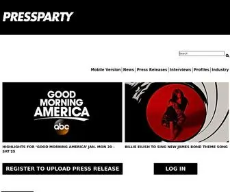 Pressparty.com(Pressparty) Screenshot