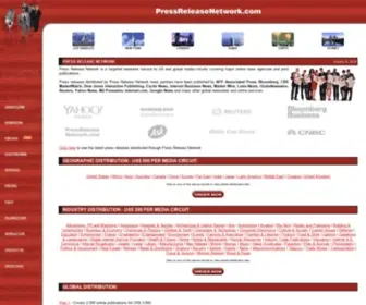 Pressreleasenetwork.com(Excellent site; global reach) Screenshot