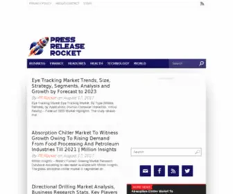 Pressreleaserocket.net(Press Release Rocket) Screenshot