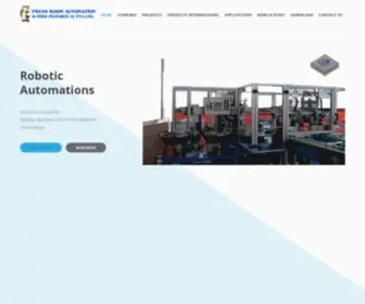 Pressroomautomation.in(Pressing Machine) Screenshot