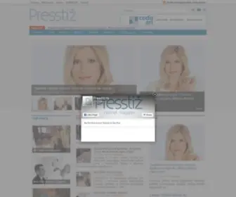 Presstiz.rs(Internet magazin) Screenshot