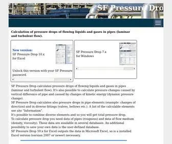 Pressure-Drop.com(Pressure Drop) Screenshot