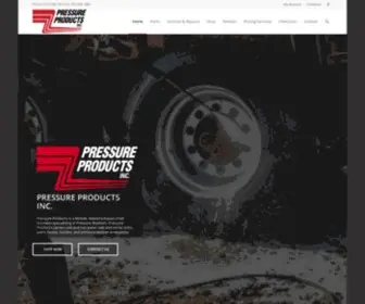 Pressure-Productsinc.com(Pressure Washers) Screenshot