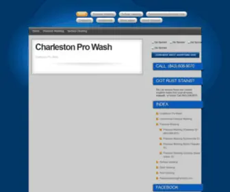 Pressure-Washing-Charleston.com(Charleston Pro WashPresssure Washing Company Your SEO optimized title) Screenshot