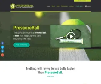 Pressureball.com(Tennis PressureBall) Screenshot