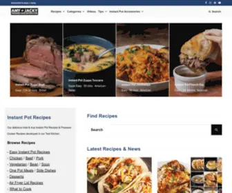 Pressurecookrecipes.com(Instant Pot Recipes & Pressure Cooker Recipes By Amy) Screenshot