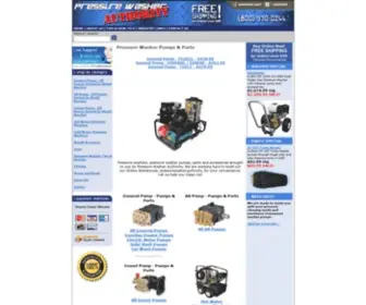 Pressurewasherauthority.com(Pressure Washer Pumps) Screenshot