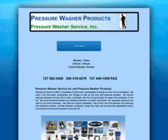 Pressurewasherproducts.com(PRESSURE WASHER PRODUCTS) Screenshot