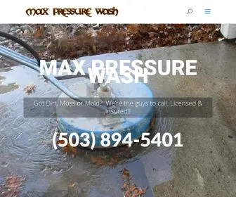 Pressurewashingportland.net(Portland Pressure Washing Company) Screenshot