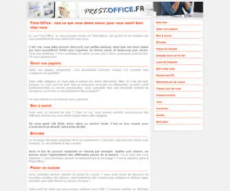 Prest-Office.fr(Prest Office) Screenshot