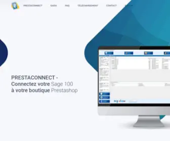 Prestaconnect.fr(PrestaConnect solution de synchronisation) Screenshot