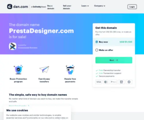 Prestadesigner.com(Prestashop Themes) Screenshot
