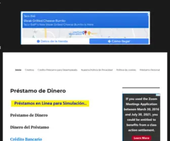 Prestamode-Dinero.com(Prestamo de Dinero) Screenshot