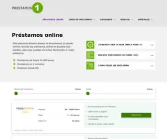 Prestamos1.es(Prestamos1) Screenshot