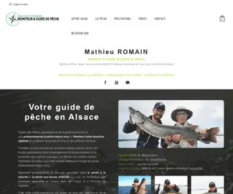 Prestapeche.com(Moniteur Guide de pêche en Alsace) Screenshot