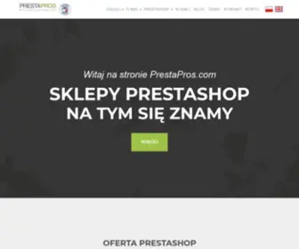 Prestapros.com(Sklepy internetowe PrestaShop) Screenshot