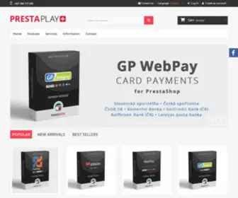 Prestashop-Plus.eu(PrestaPlay) Screenshot