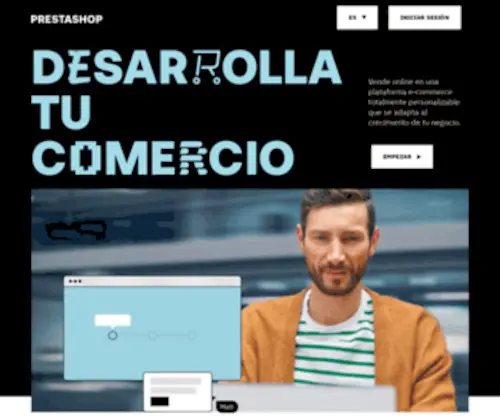 Prestashop.es(Crea y desarrolla tu tienda online con PrestaShop) Screenshot