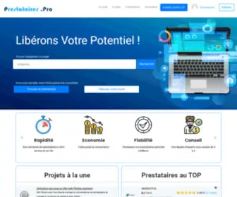 Prestataires.pro(Projets appels d’offres et appels à candidature pour des travaux portant sur le digital) Screenshot