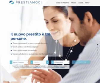 Prestiamoci.it(Prestiti tra privati) Screenshot
