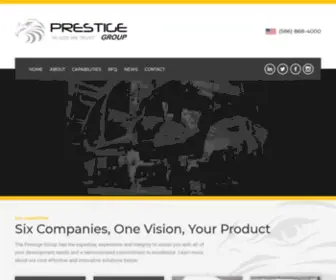 Prestige-GRP.com(Supporting Industry From Concept Creation to the Manufacturing Floor) Screenshot