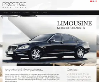 Prestige-Highclass.com(Prestige High Class) Screenshot