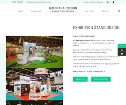 Prestige-SYstem.com(Exhibition Stand Design & Build) Screenshot