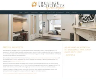 Prestige.eu.com(Prestige Architects) Screenshot