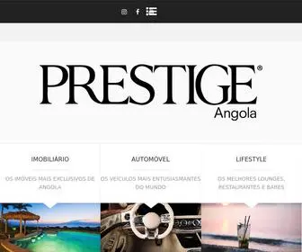 Prestigeangola.com(Prestige Angola) Screenshot