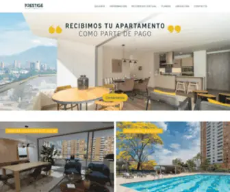 Prestigeapartamentos.com(Inicio) Screenshot