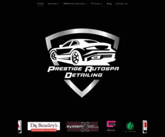 Prestigeautospadetailing.com(Auto Detailing) Screenshot