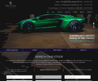 Prestigeautotradersnorthshore.com.au(Prestigeautotradersnorthshore) Screenshot