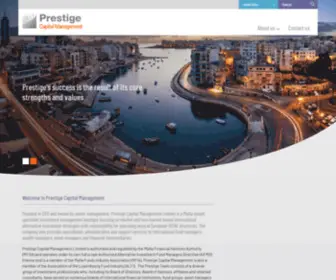 Prestigecapitalmanagement.com.mt(Prestige Capital Management) Screenshot