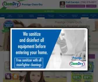 Prestigechemdry.com(Carpet Cleaning) Screenshot