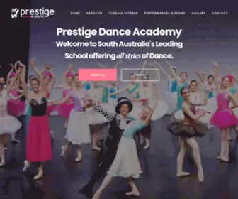 Prestigedanceacademy.com.au(Prestige Dance Academy) Screenshot