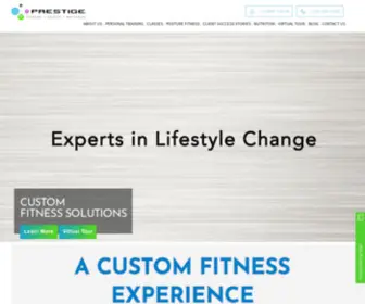 Prestigefitnessaz.com(Prestige Fitness) Screenshot