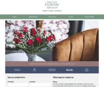 Prestigeflowersgiftshop.co.uk(Prestige Flowers Gift Shop) Screenshot