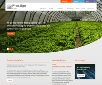 Prestigefunds.com(Prestige Funds) Screenshot