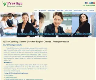 Prestigeinstitute.in(Prestige Institute) Screenshot