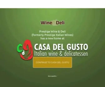 Prestigeitalianwines.co.uk(Italian wine) Screenshot