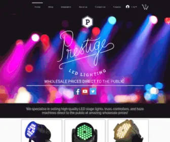 Prestigeledlighting.com(Prestigeledlighting) Screenshot