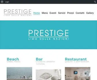 Prestigelidodellenazioni.com(Prestige Lido delle Nazioni) Screenshot