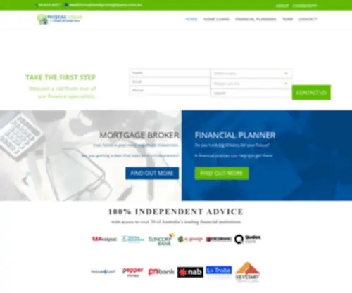 Prestigeloans.com.au(Prestige Loans & Wealth Creation) Screenshot